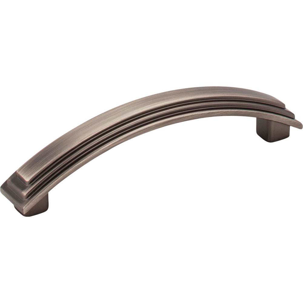 Hardware Resources 96 mm Center-to-Center Brushed Pewter Arched Calloway Cabinet Pull