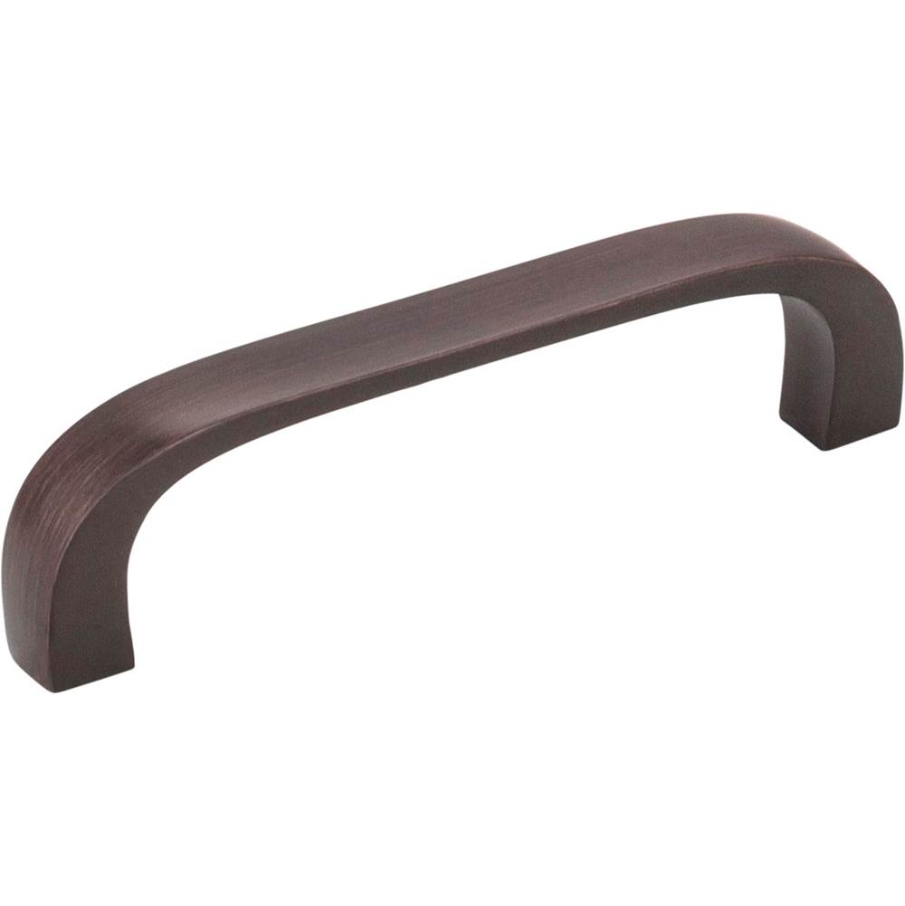 Hardware Resources 3'' Center-to-Center Brushed Oil Rubbed Bronze Square Slade Cabinet Pull