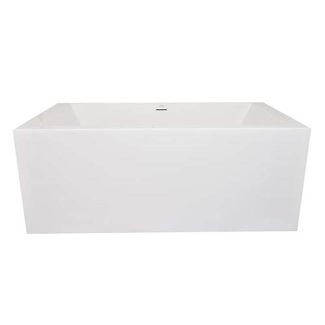 Hydro Systems SLATE 6634 STON CENTER DRAIN, TUB ONLY - ALMOND