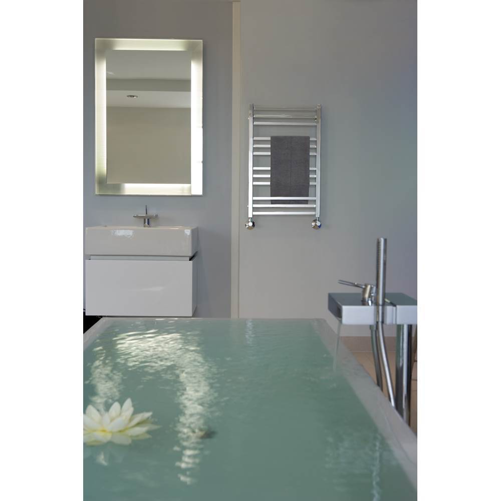 ICO Bath 19.5''x47.5'' Avento Hydronic Towel Warmer - Chrome