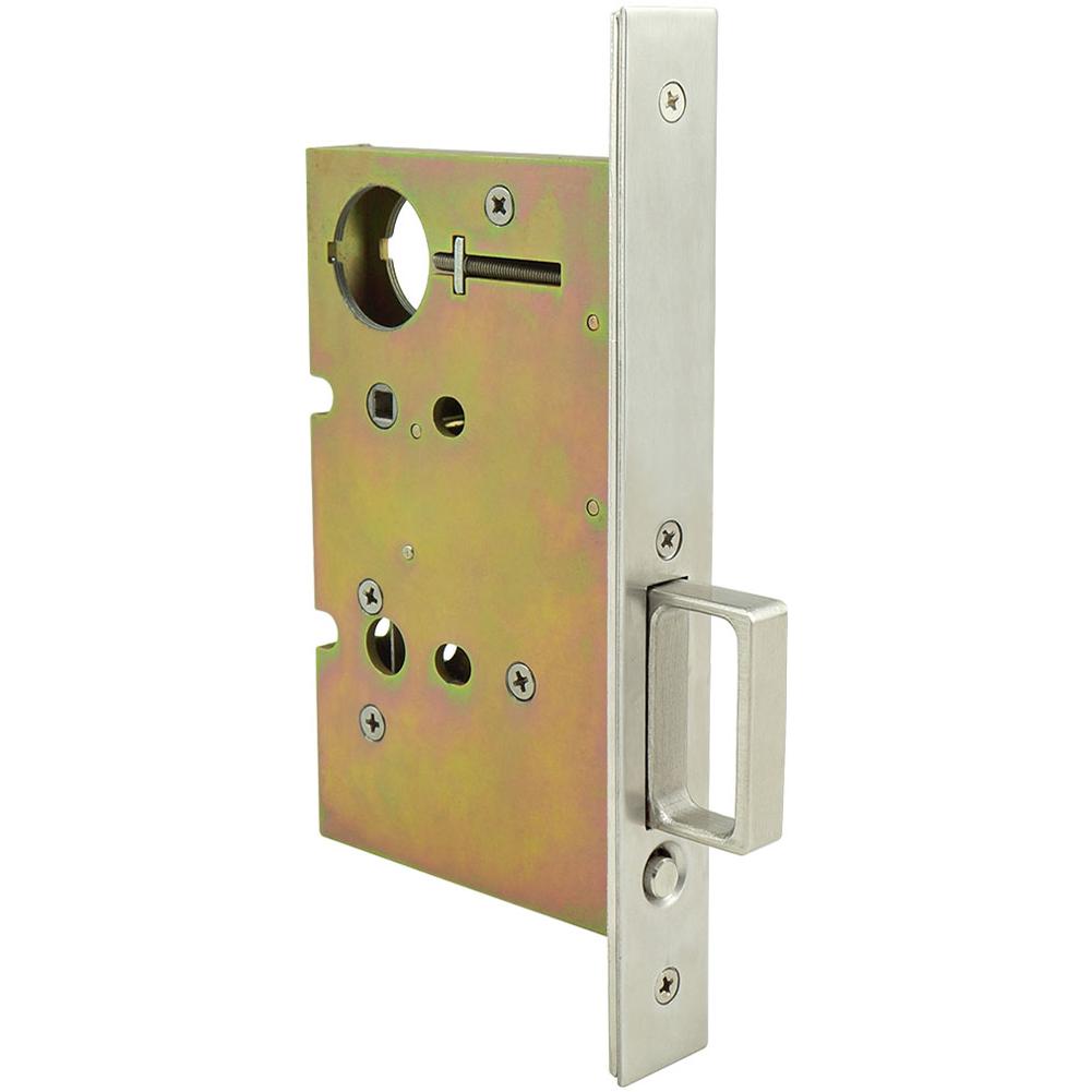 INOX 8010 Pocket Lock Passage, FH29 Trim, 38