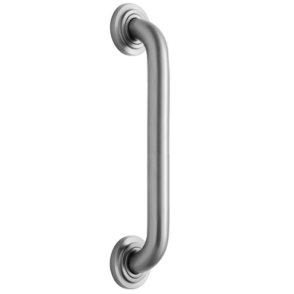 Jaclo 42'' Deluxe Grab Bar with Contemporary Round Flange