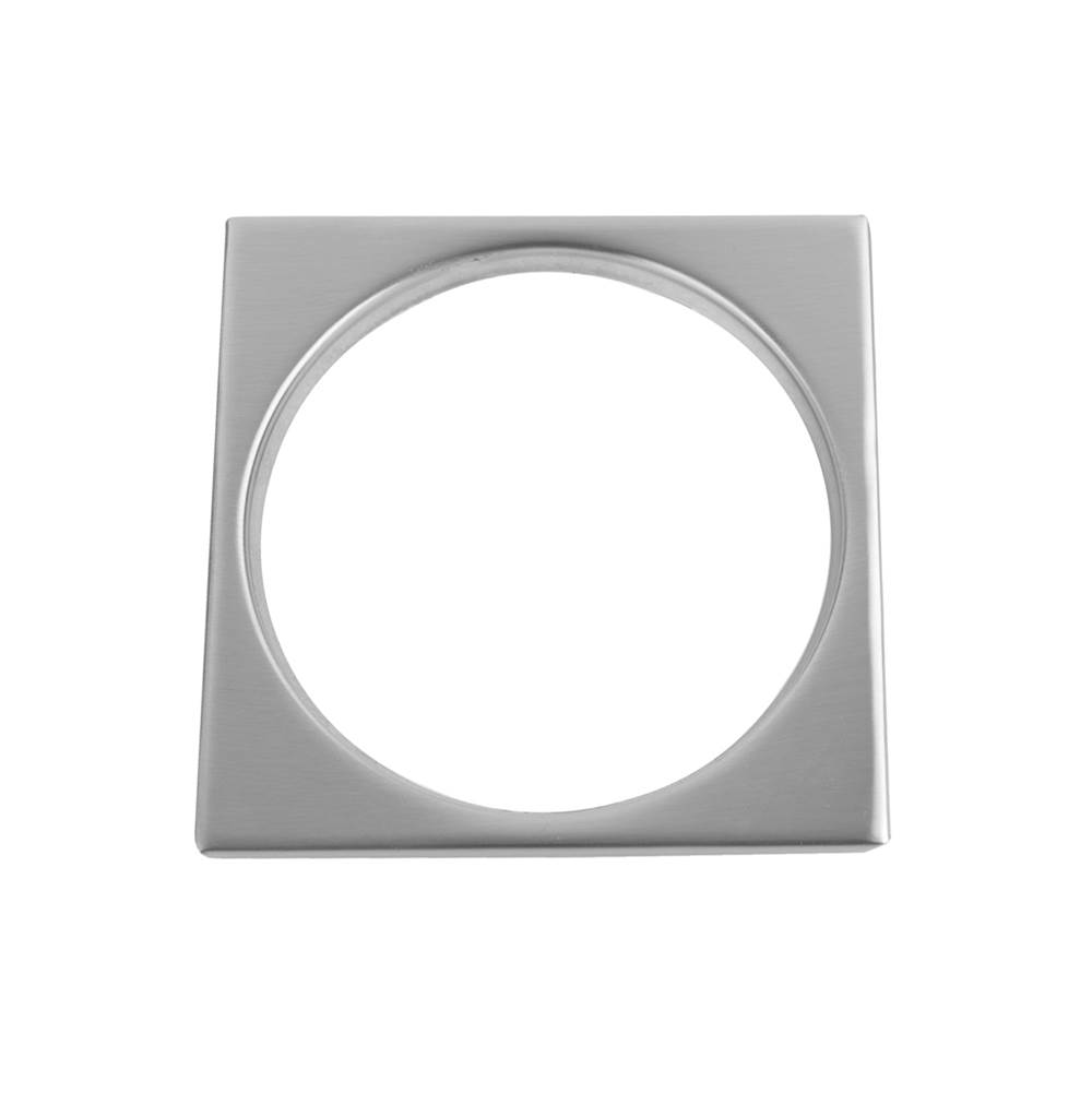 Jaclo Square Tile Flange Shower Drain Plate (4 1/4'' Square)
