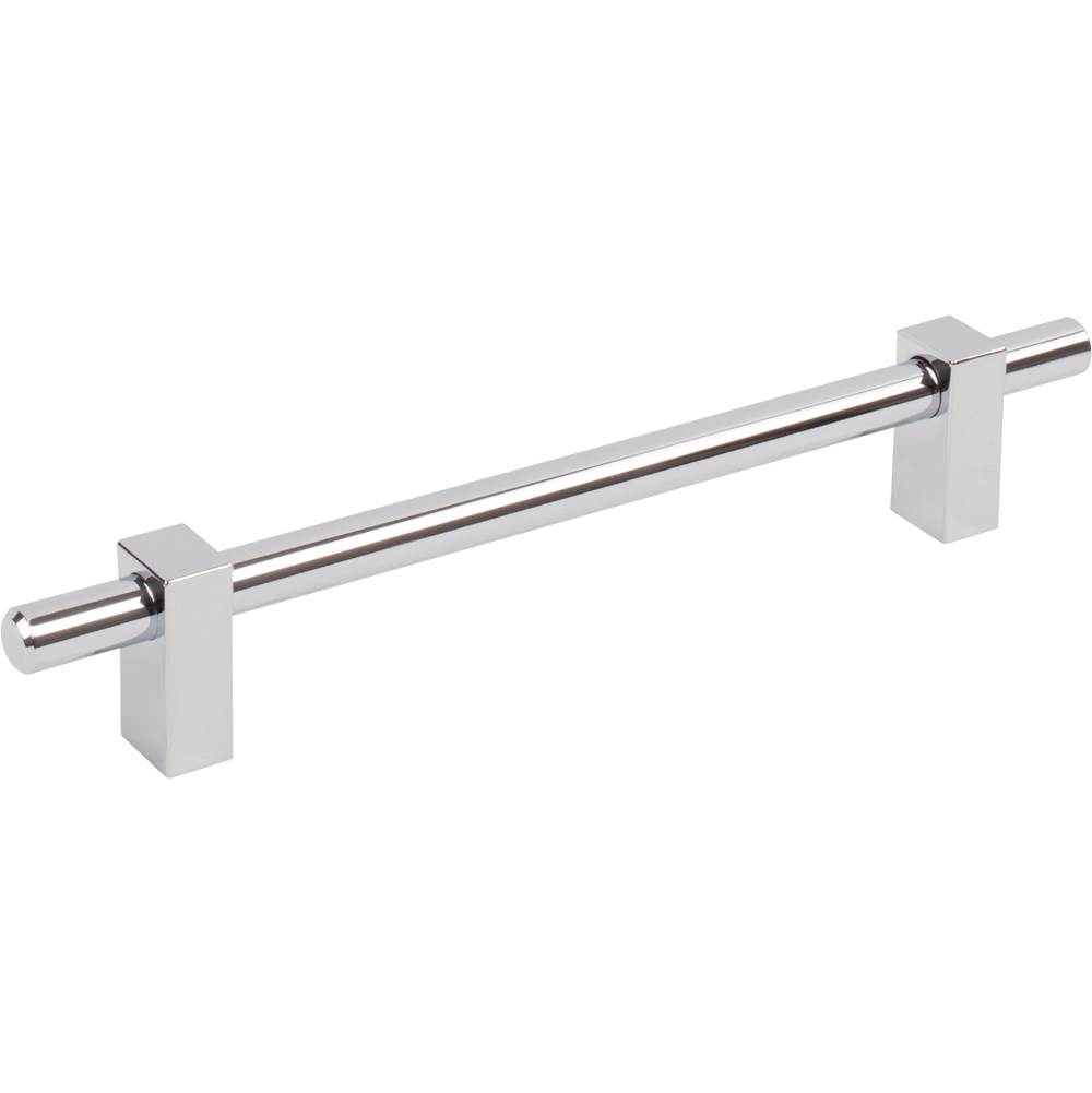 Jeffrey Alexander 160 mm Center-to-Center Polished Chrome Larkin Cabinet Bar Pull