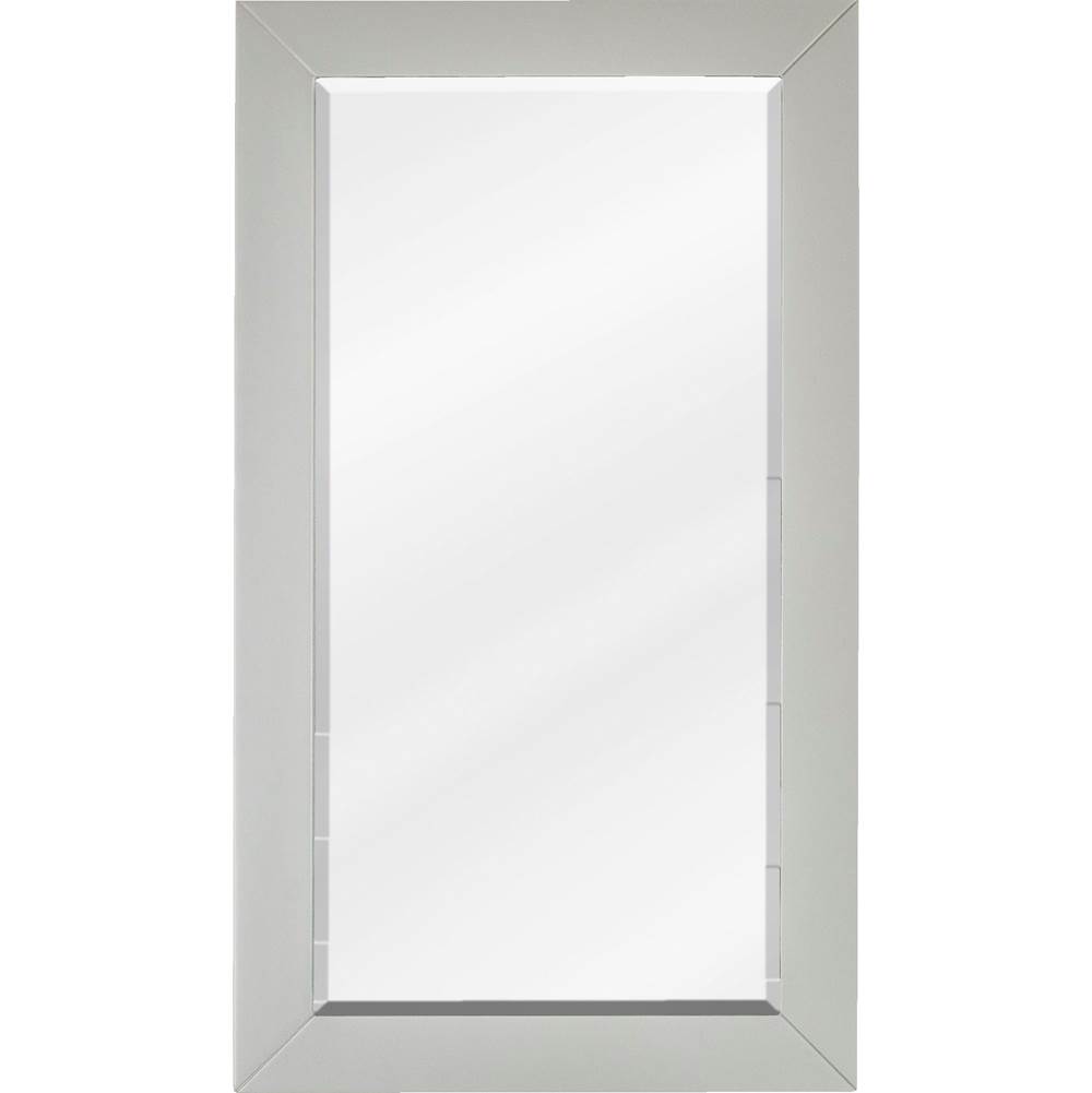 Jeffrey Alexander 16 W x 1'' D x 28'' H Grey Cade mirror