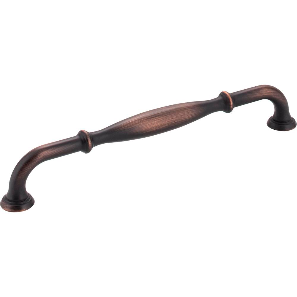 Jeffrey Alexander 192 mm Center-to-Center Brushed Oil Rubbed Bronze Tiffany Cabinet Pull