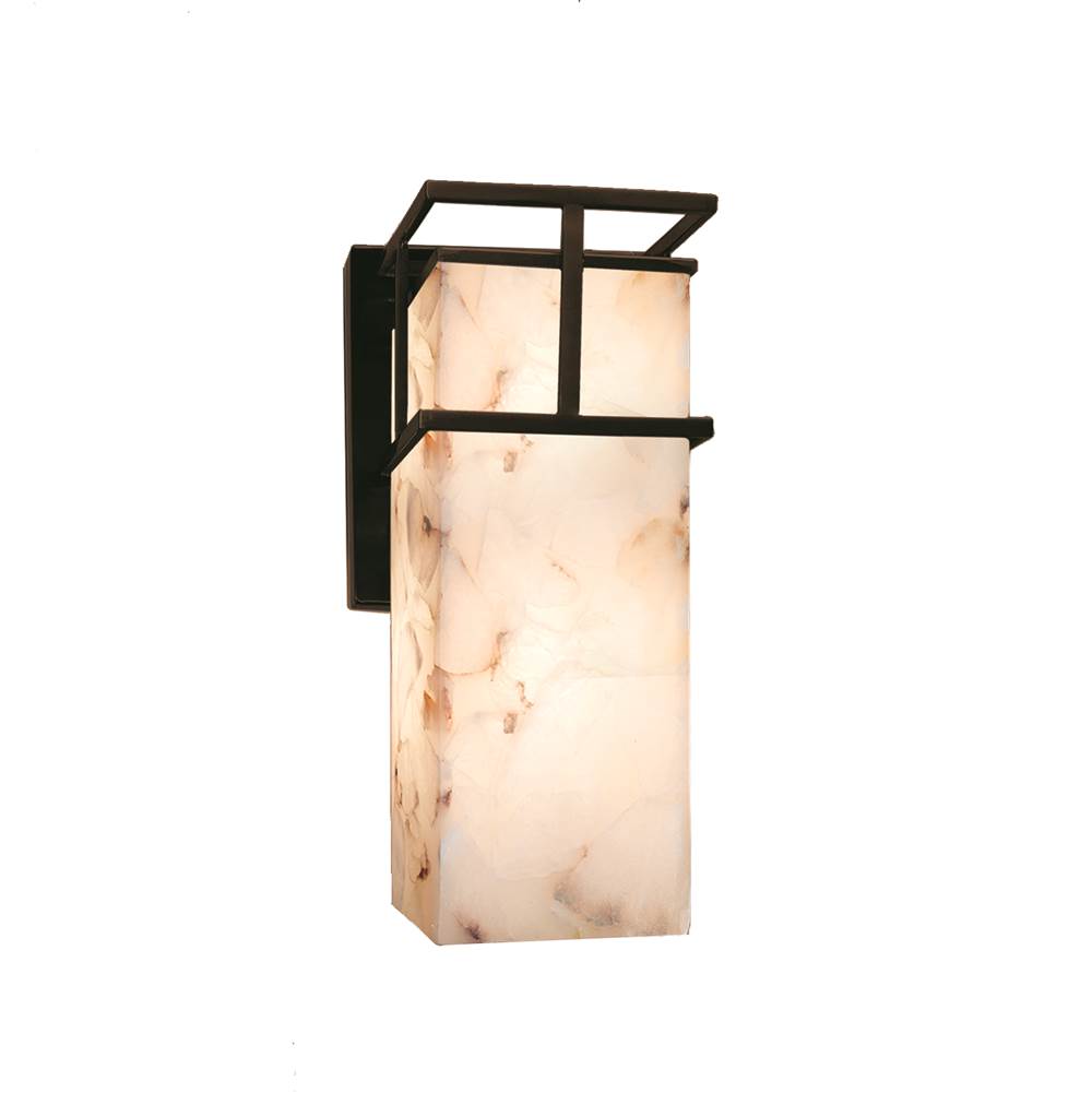 Justice Design Structure 1-Light Large Wall Sconce - Outdoor