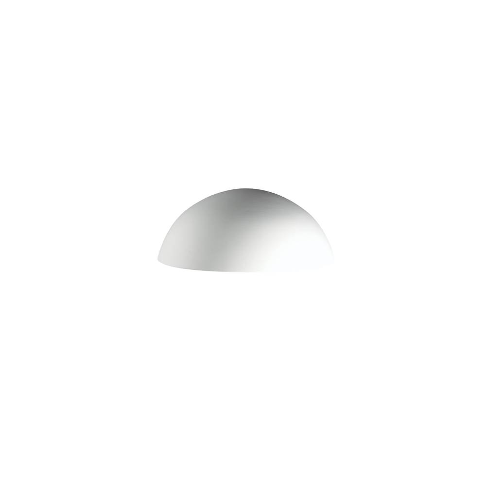 Justice Design Small LED Quarter Sphere - Downlight (Outdoor) in Concrete