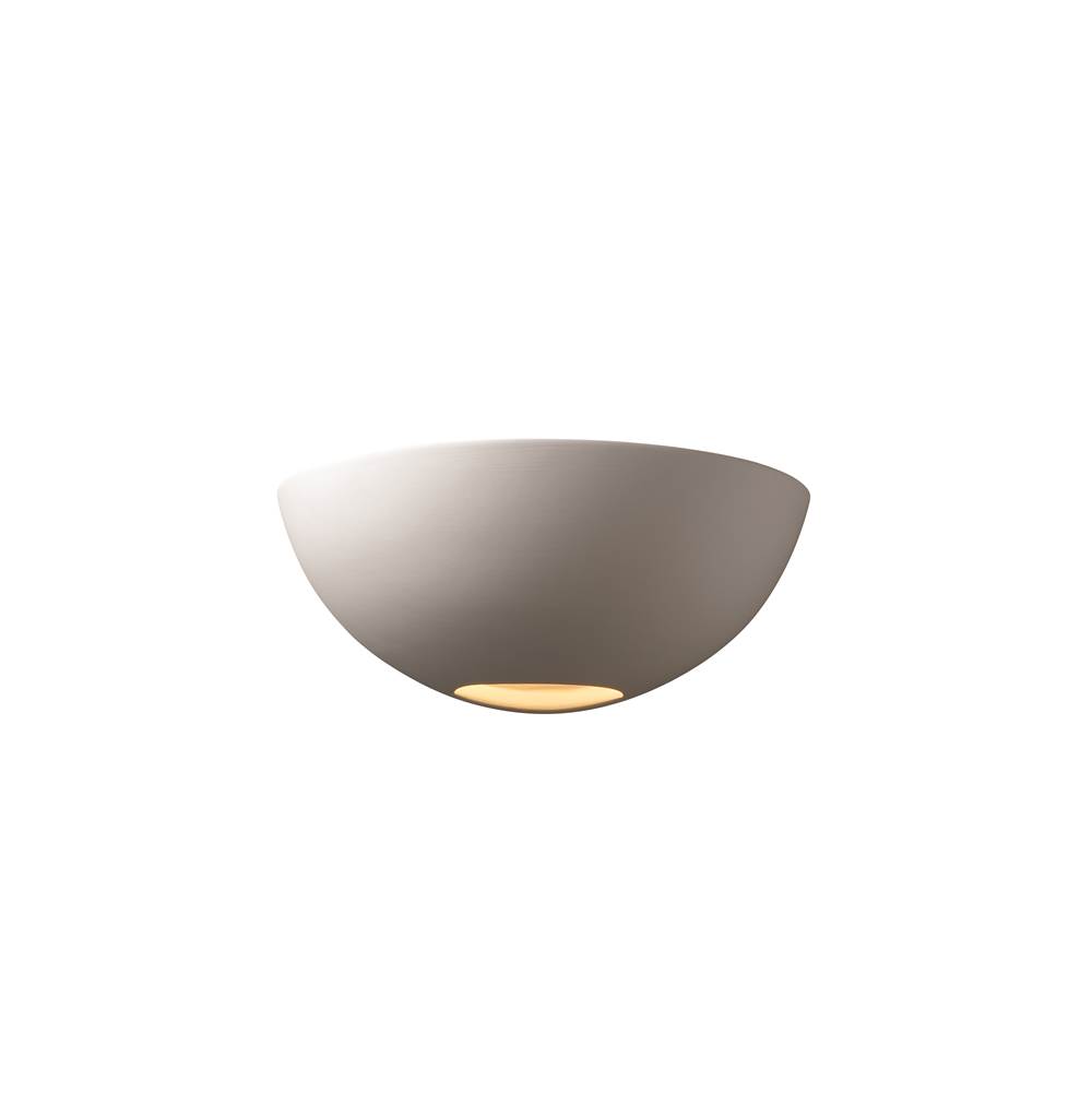 Justice Design Small LED Metro  in Gloss Grey