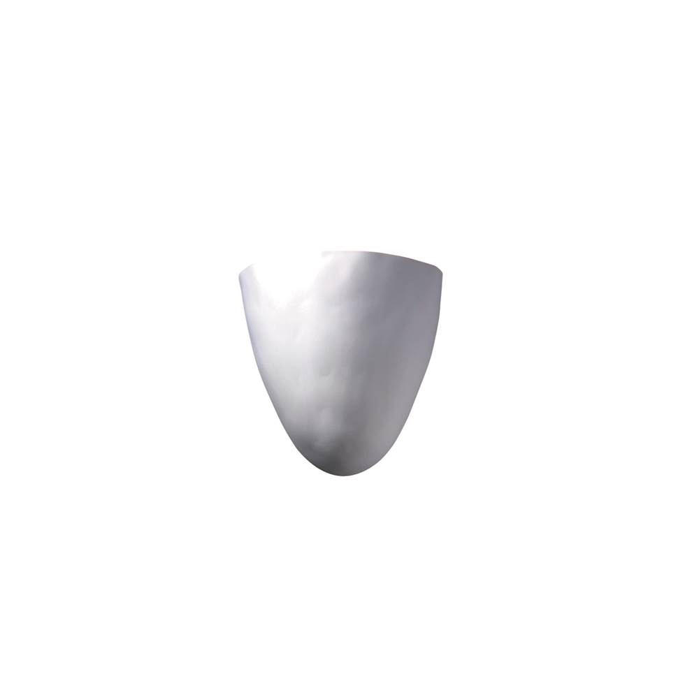 Justice Design Pecos LED Wall Sconce in Gloss Grey