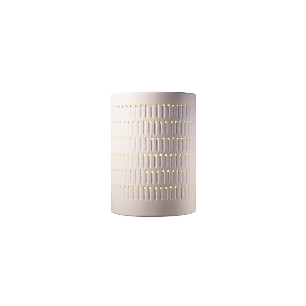 Justice Design Large LED Cactus Cylinder - Open Top and Bottom in Midnight Sky