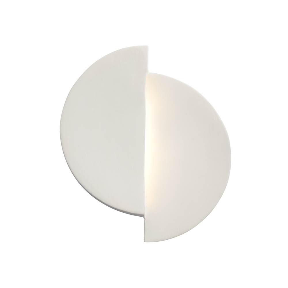 Justice Design ADA Offset Circle LED Wall Sconce