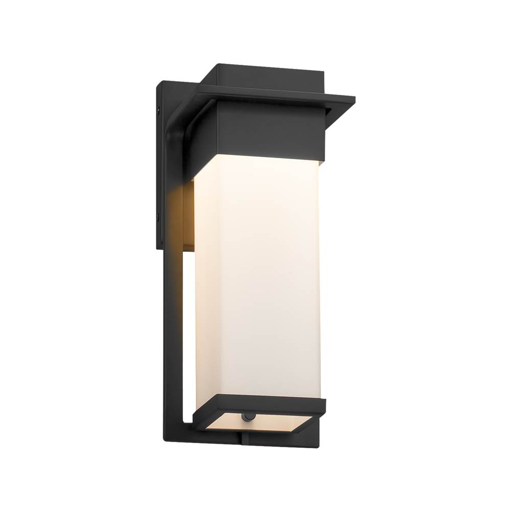 Justice Design Pacific Small Outdoor LED Wall Sconce