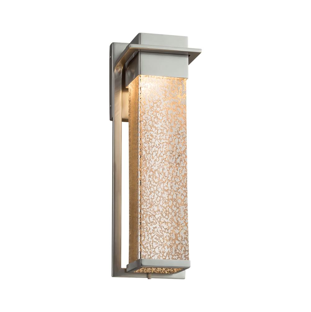 Justice Design Pacific Large Outdoor LED Wall Sconce
