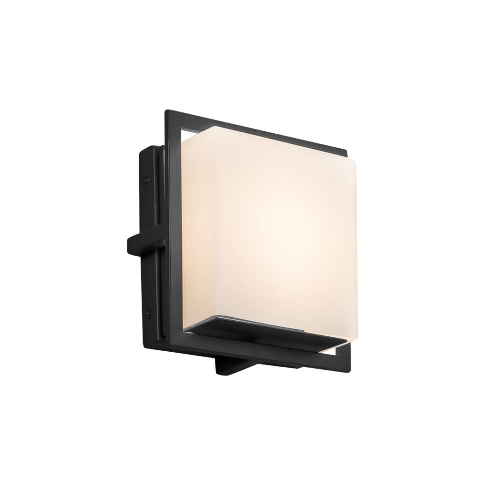 Justice Design Avalon Square ADA Outdoor/Indoor LED Wall Sconce