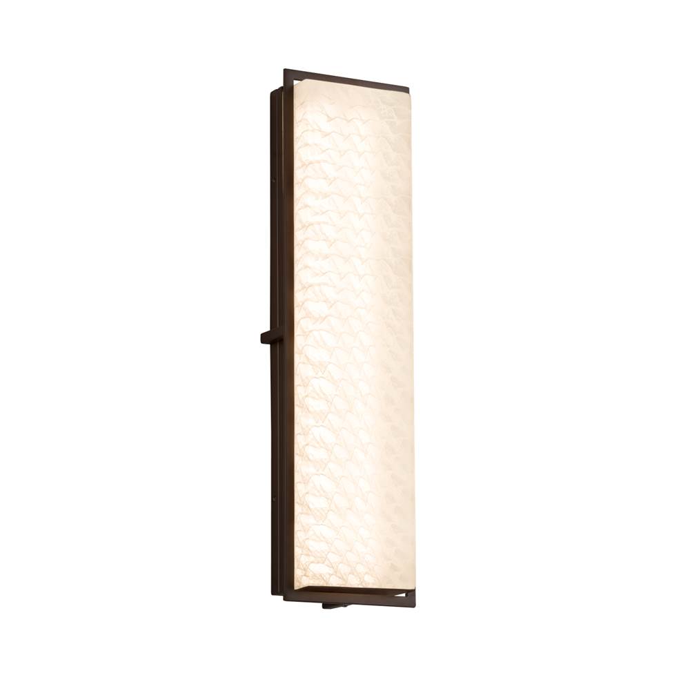 Justice Design Avalon 24'' ADA Outdoor/Indoor LED Wall Sconce