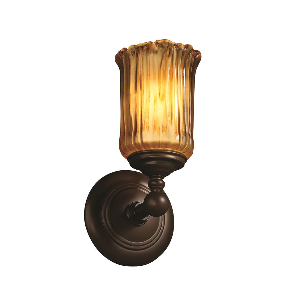 Justice Design Tradition 1-Light Wall Sconce