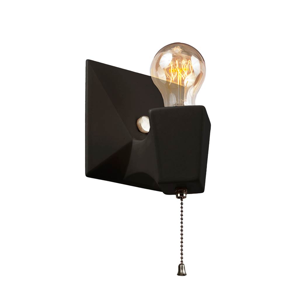 Justice Design Geo w/ No Shade Wall Sconce