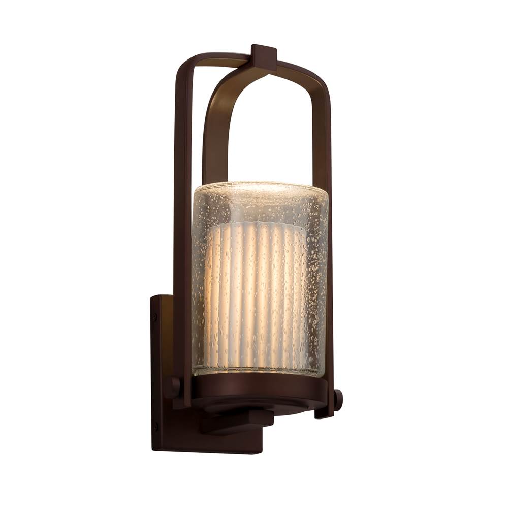 Justice Design Atlantic Small LED Outdoor Wall Sconce