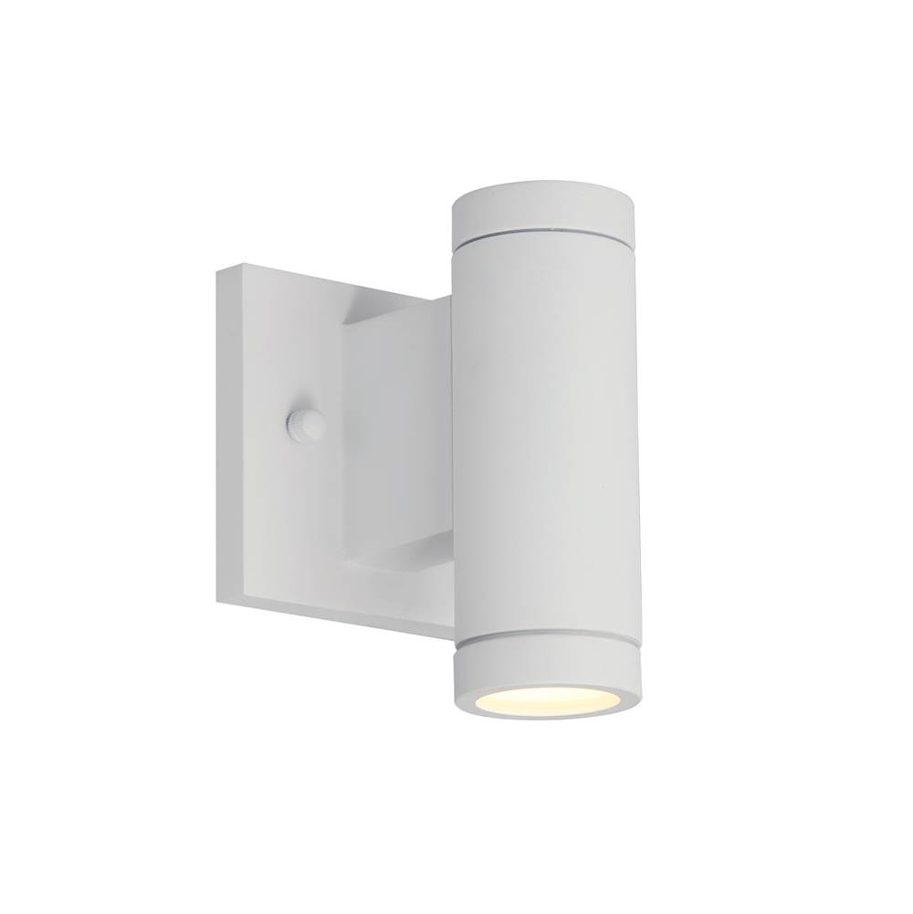 Justice Design Portico Large Up and Downlight LED Outdoor Wall Sconce