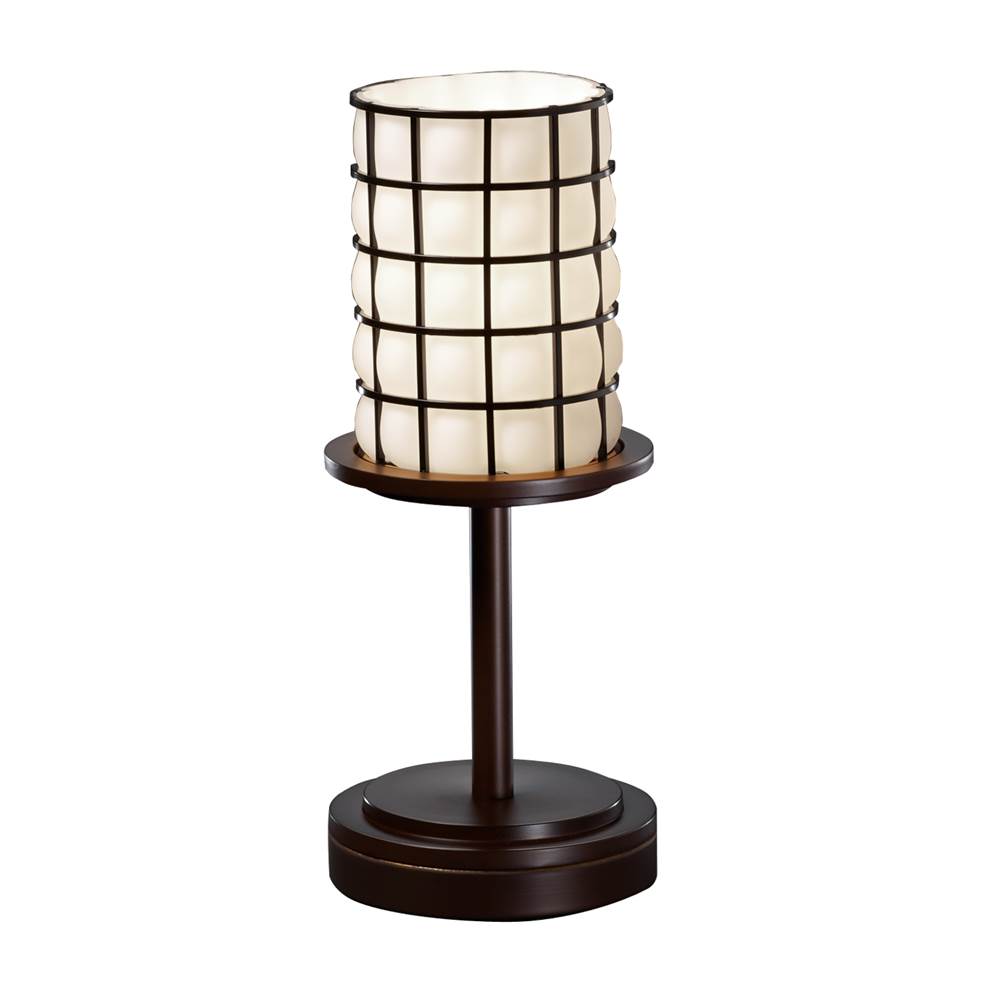 Justice Design Dakota 1-Light Table Lamp (Short)