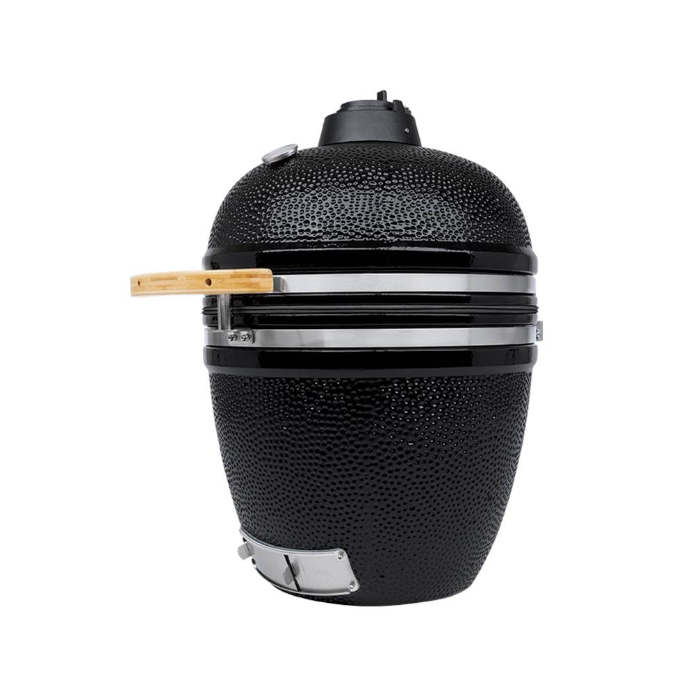 Home Refinements by Julien Ceramic Charcoal Grill Black / With Or Outdoor Kitchen Order