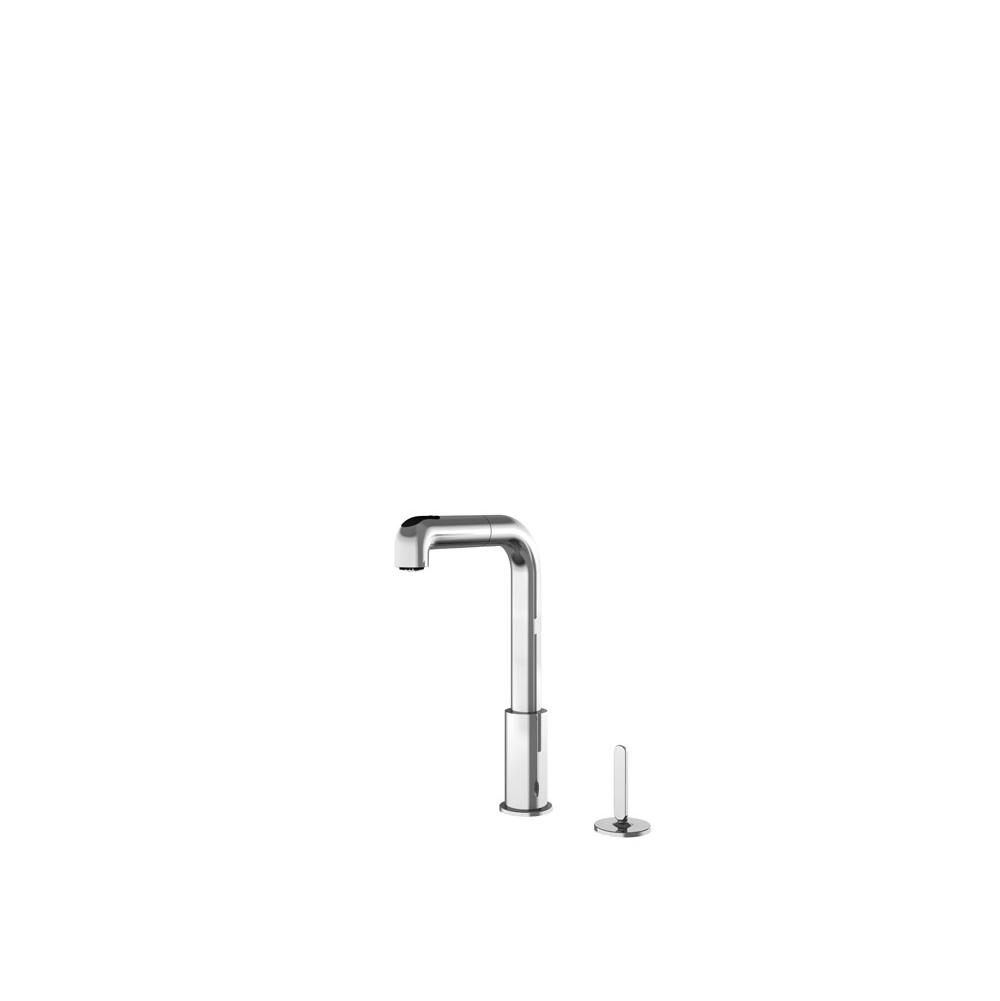 Home Refinements by Julien Pull-Out Faucet W/ Remote Lever Latitude, Polished Chrome