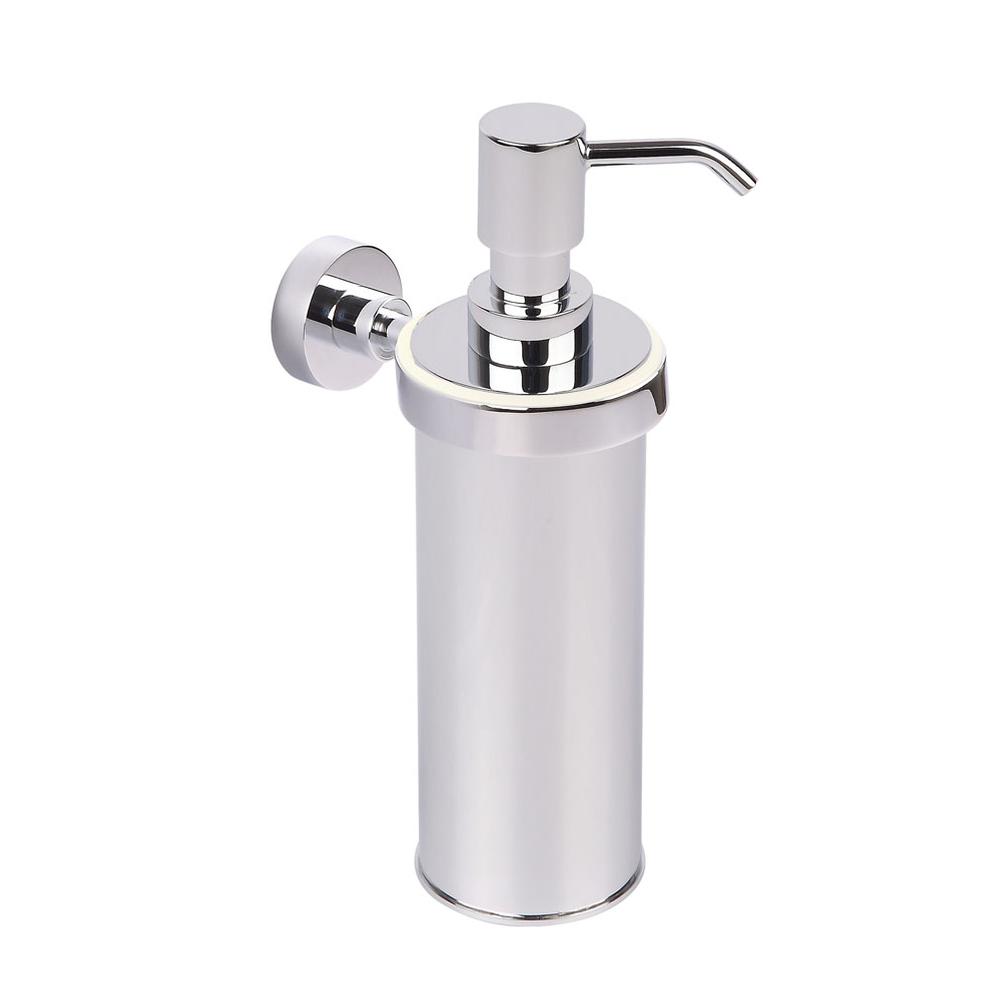 Kartners OSLO - Wall Mounted Soap/Lotion Dispenser-Unlacquered Brass