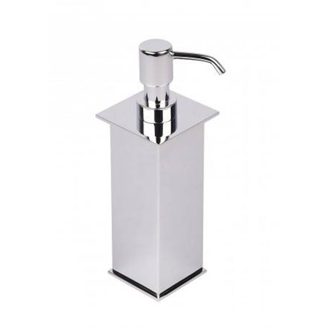 Kartners MADRID - Soap/Lotion Dispenser-Unlacquered Brass
