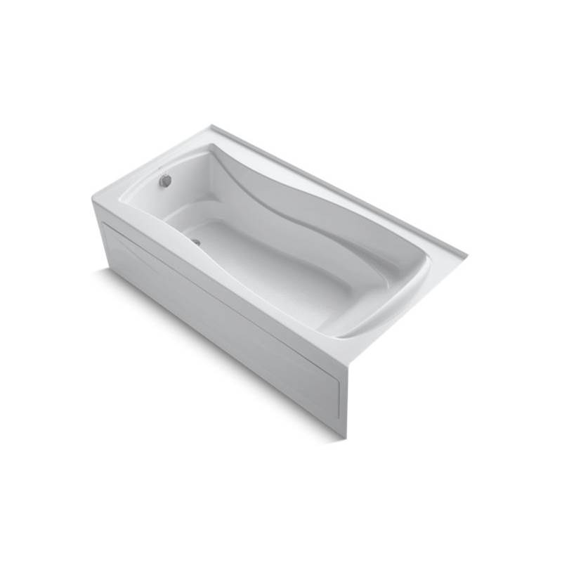 Kohler Mariposa® 72'' x 36'' alcove bath with integral apron, integral flange and left-hand drain