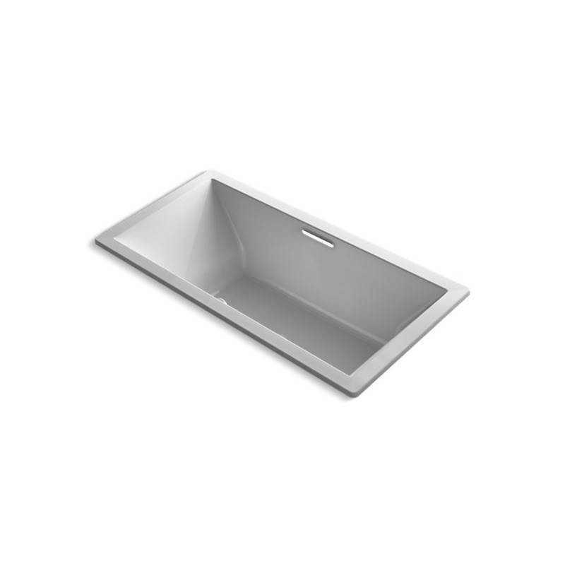 Kohler Underscore® Rectangle 72'' x 36'' drop-in bath with Bask® heated surface and center drain