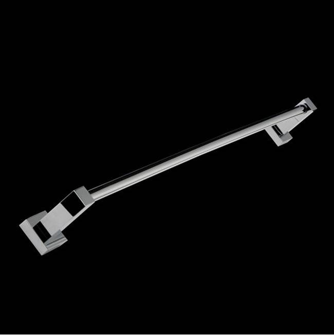 Lacava Wall-mount 18 5/8''W  towel bar  made of chrome plated brass.