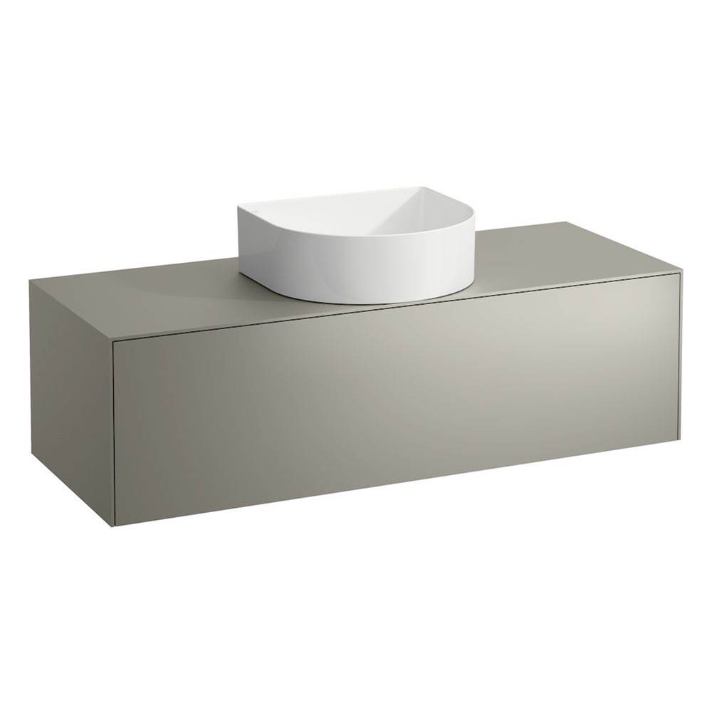 Laufen Drawer element Only, 1 drawer, matching bowl washbasins 812340, 812341, 812342, 812343, centre cut-out Nero Marquina Marble