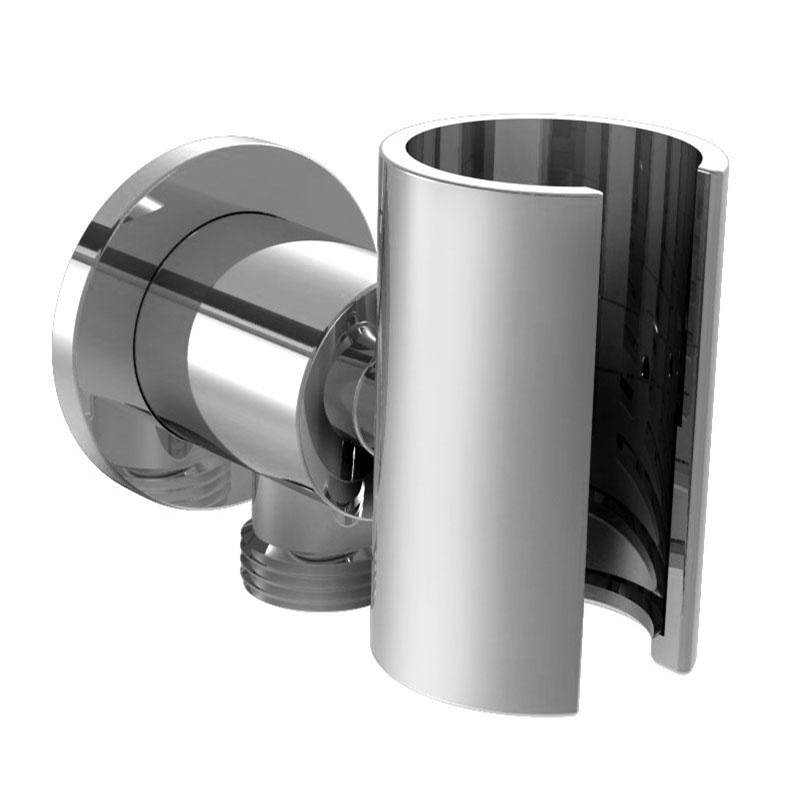 Lefroy Brooks Wall Outlet & Hand Shower Holster To Suit Y1-1055 & Y1-1057 Hand Shower, Polished Chrome