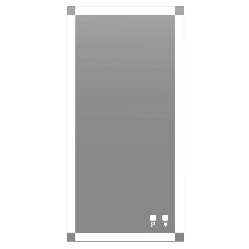 Madeli Tranquility Illuminated Slique Mirror, Mirror. 20'' X 36'' Lumentouch , On/Off Dimmer Switch. Defogger, Vertical Installation