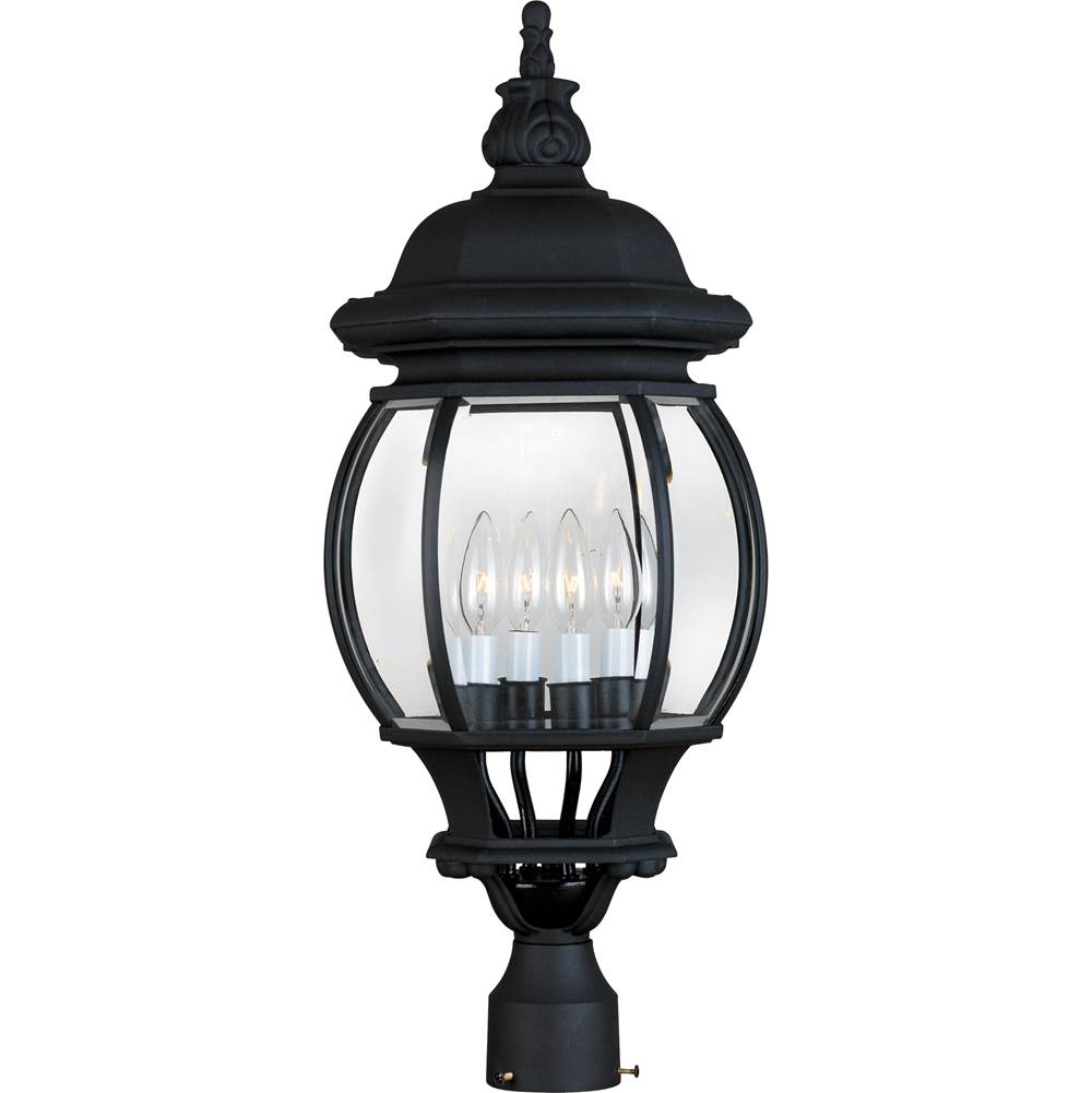Maxim Lighting Crown Hill 4-Light Outdoor Pole/Post Lantern