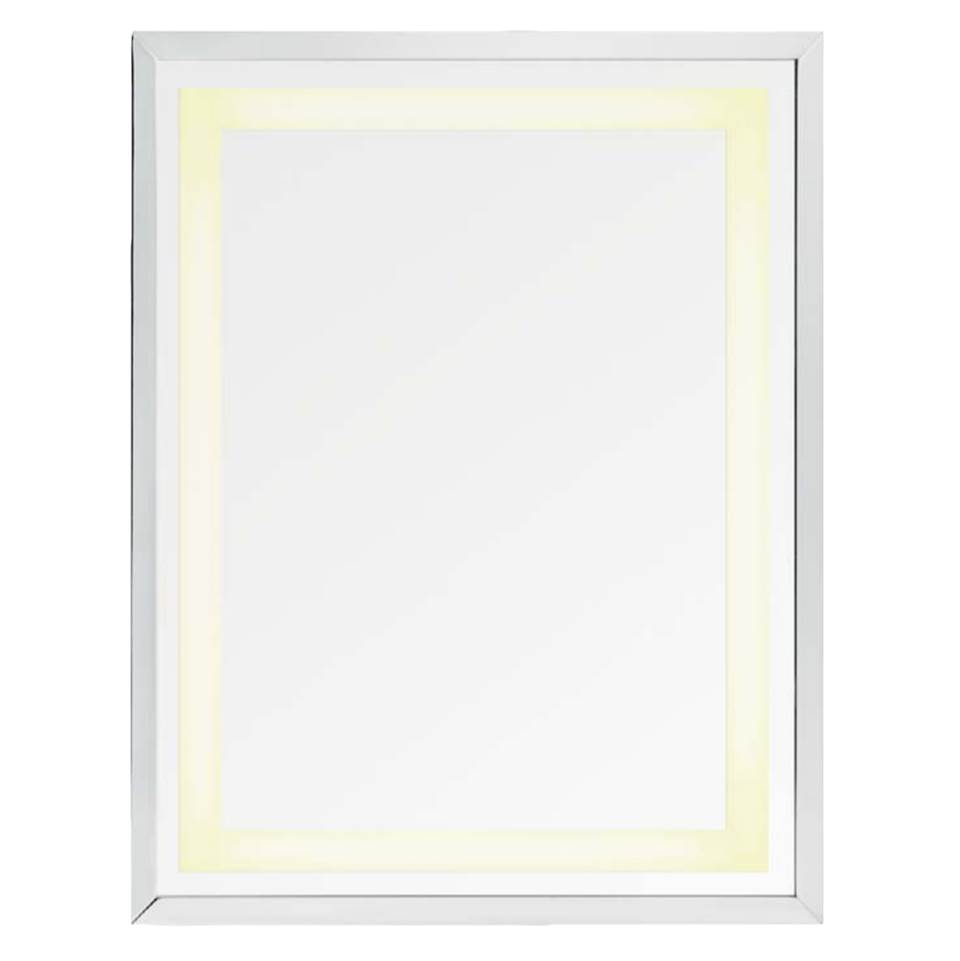 Miroir Brot ''Palace'' rectangular mirror, 72x59cm (3068 square cm), with light, with frame