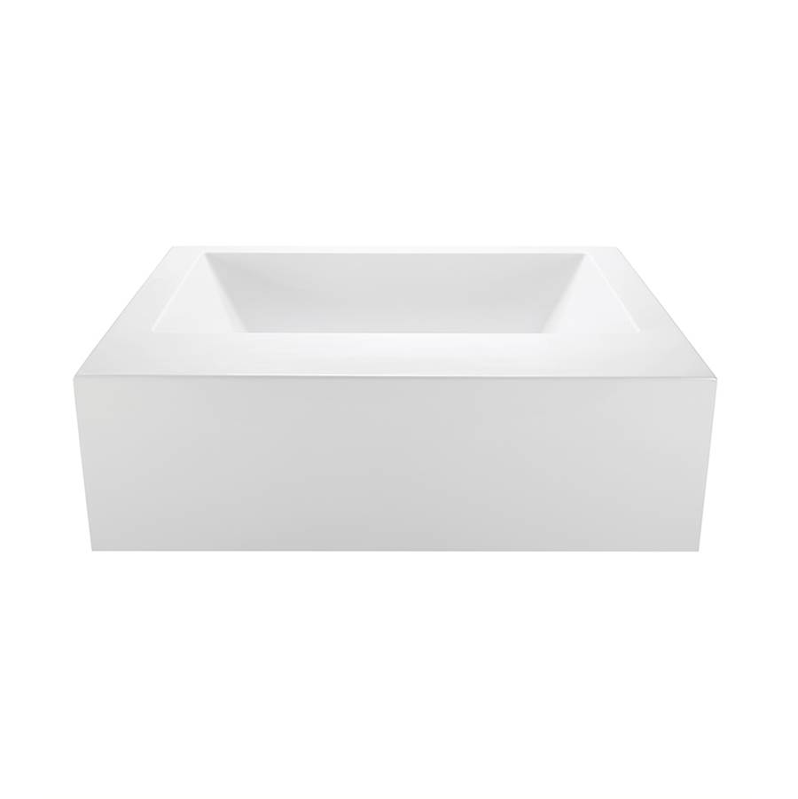 MTI Baths Metro 3 Acrylic Cxl Sculpted 4 Side Air Bath Elite - White (66X42)