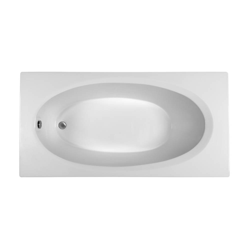 MTI Baths 72X36 White Soaking Bath-Basics