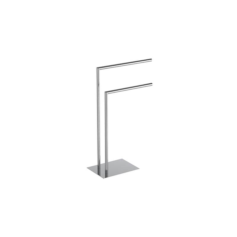 Neelnox Collection FREE STANDING TOWEL BAR Finish: Polished