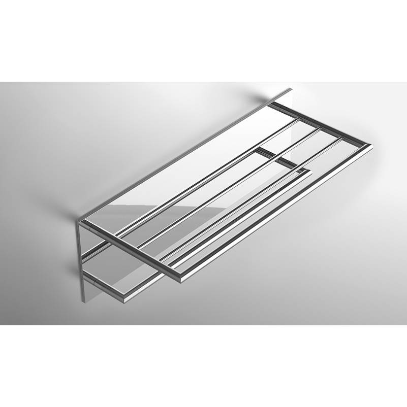 Neelnox Collection Inspire Towel Shelf with Bar Finish: Oil Rubbed Bronze