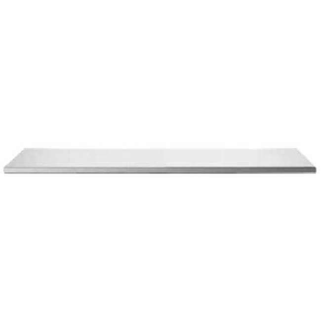 Neelnox Series 100 Floating Shelf Size 30  x 9  x 5/8 inch Finish: Brushed