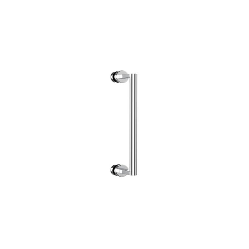 Neelnox Collection Hugo 8'' Single Door Handle   Standard Rosette Finish: Matte White