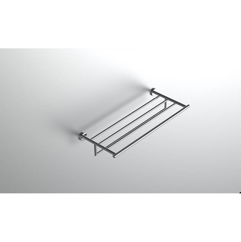 Neelnox Collection Masterpiece Towel Rack with Bar Finish: Brushed