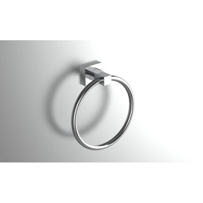 Neelnox Collection ARTE Towel Ring  Finish: Brushed Rose Gold