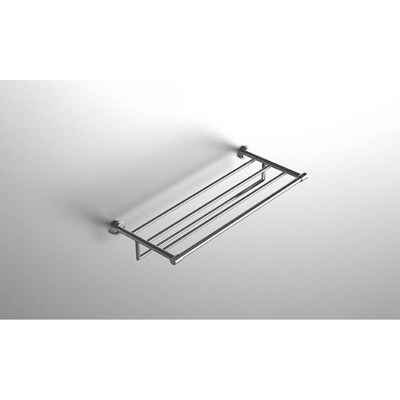Neelnox Collection Eloquence Towel Rack with Bar Finish: Brushed
