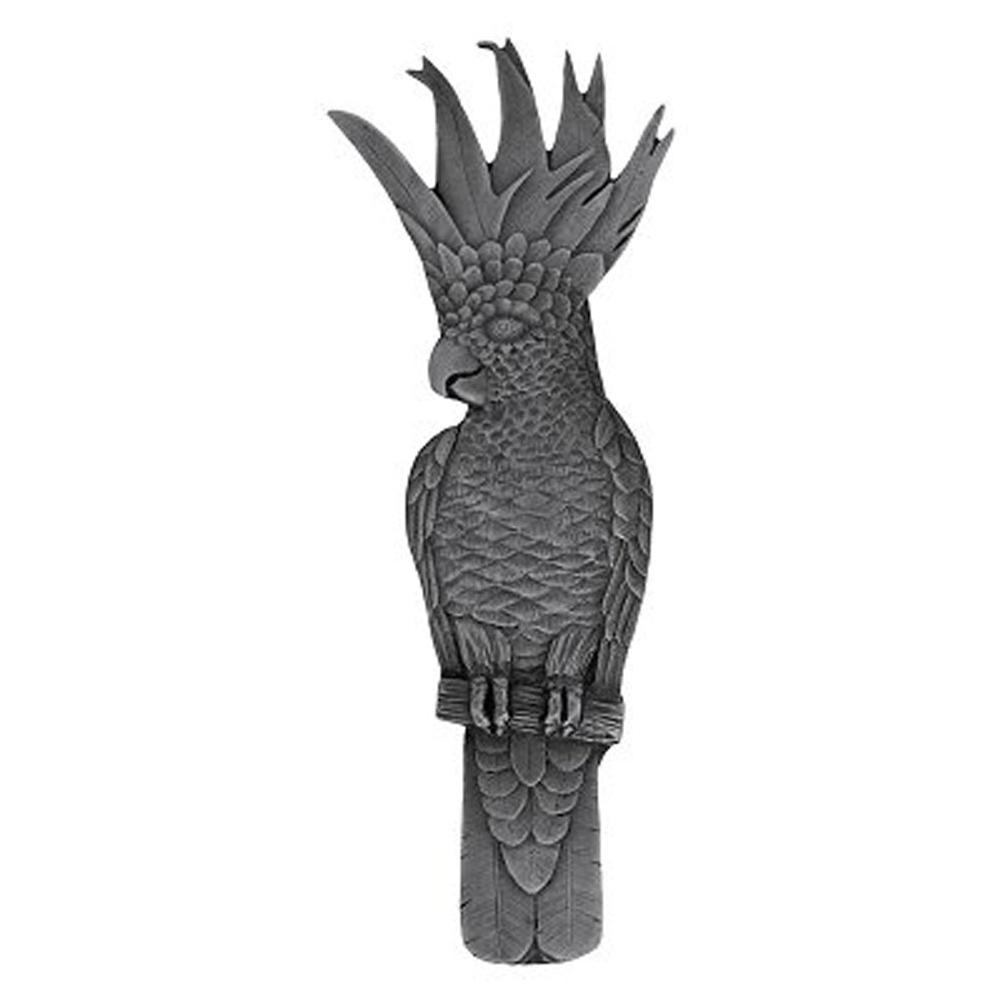 Notting Hill Cockatoo Pull Antique Pewter (Vertical - Right side)