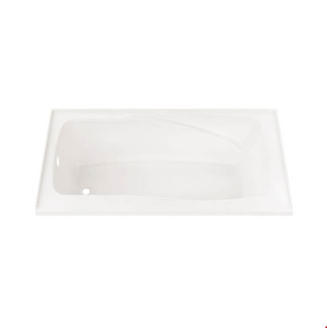 Neptune Entrepreneur JUNA bathtub 30x60 with Tiling Flange, Right drain, Whirlpool/Activ-Air, Biscuit