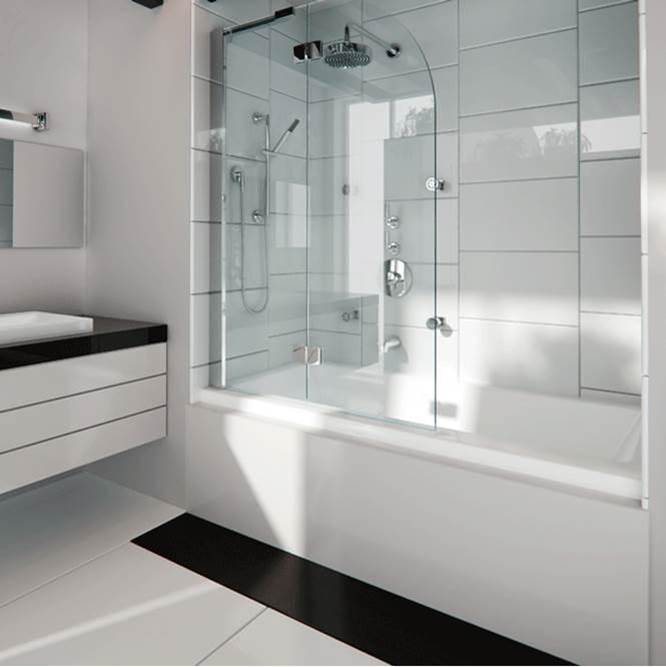 Neptune Entrepreneur ZALEMA bathtub 32x60 AFR with Tiling Flange, Central drain, Whirlpool/Activ-Air,