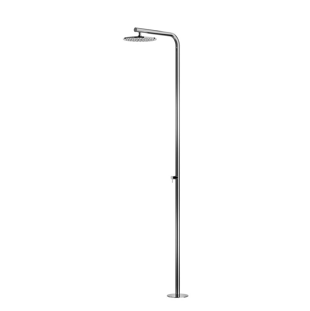 Outdoor Shower ''Classy'' Free Standing Hot & Cold Shower Unit - 12'' Shower Head